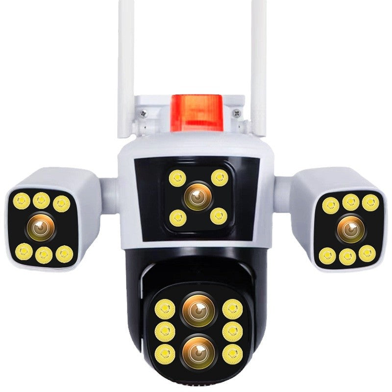 360° Triple-View Wireless Outdoor Camera