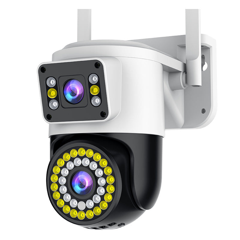 360° Dual-Lens Outdoor Security Camera