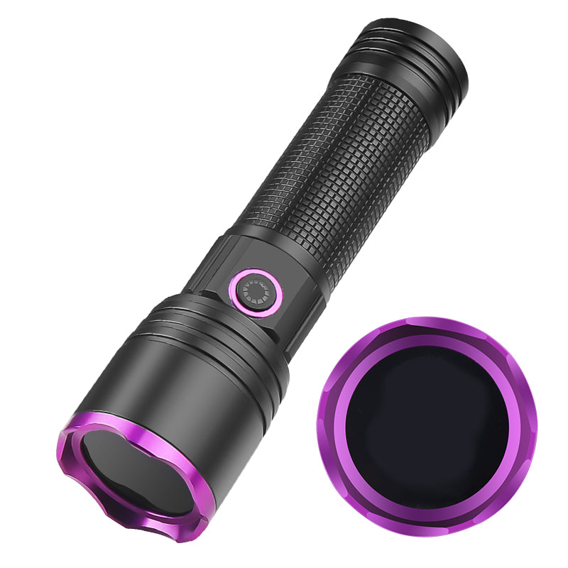 High-Power UV365 Flashlight for Pet Stains & Anti-Counterfeit