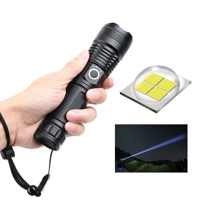 Aluminum Alloy P50 Flashlight with Power Display