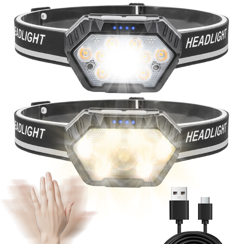 Reflective band Lightweight Outdoor Headlamp