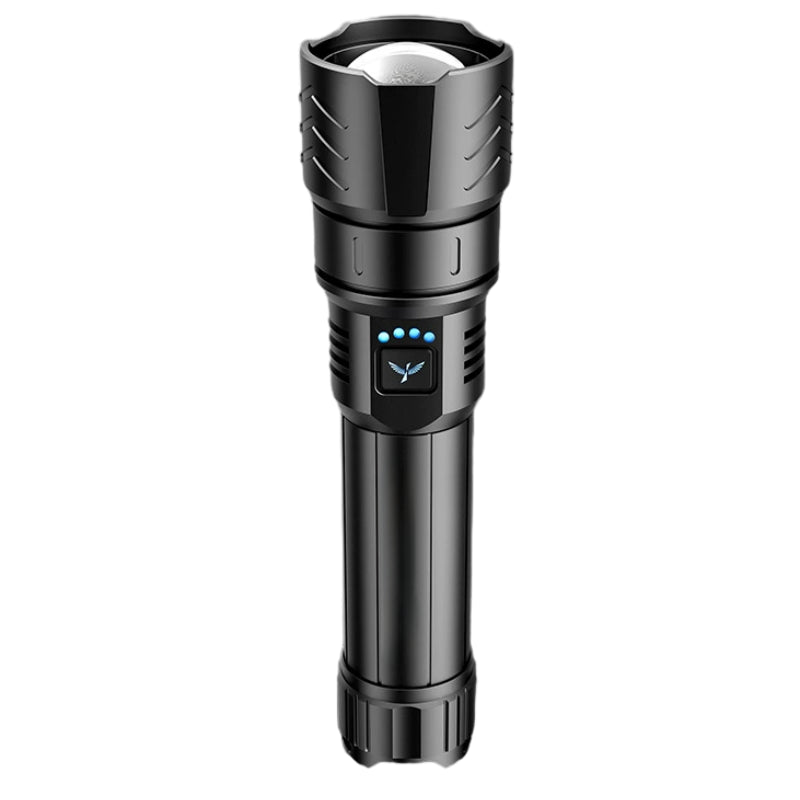 Focused laser flashlight