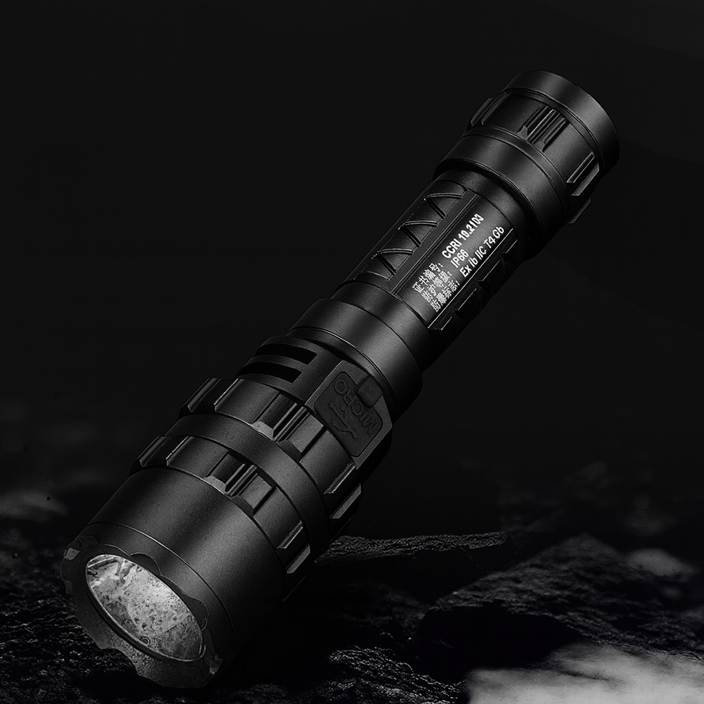 Explosion-proof LED flashlight