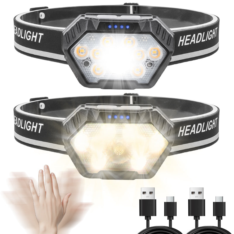 Reflective band Lightweight Outdoor Headlamp