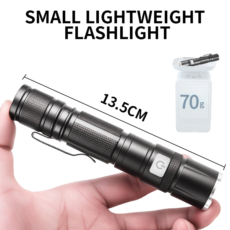 White Laser Pocket Flashlight