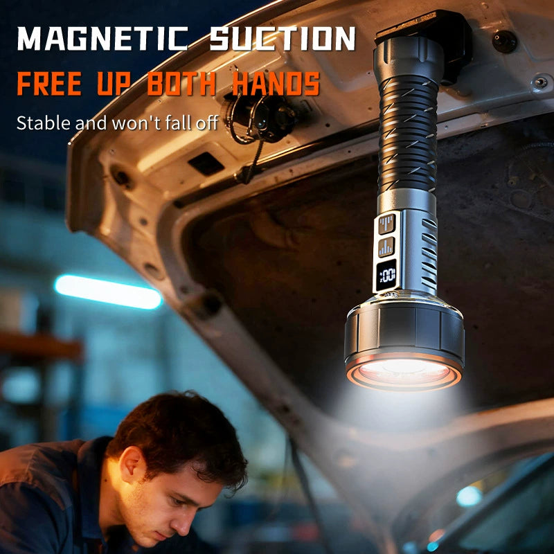 COB Ambient Torch: Fast Charging, High Power, Extended Battery Life