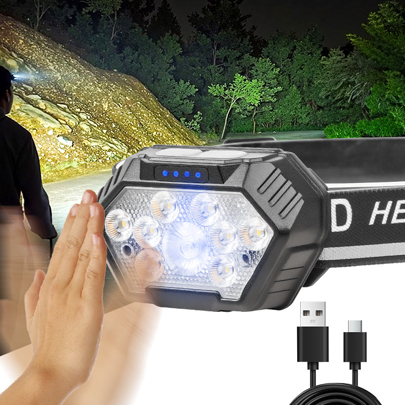 Reflective band Lightweight Outdoor Headlamp