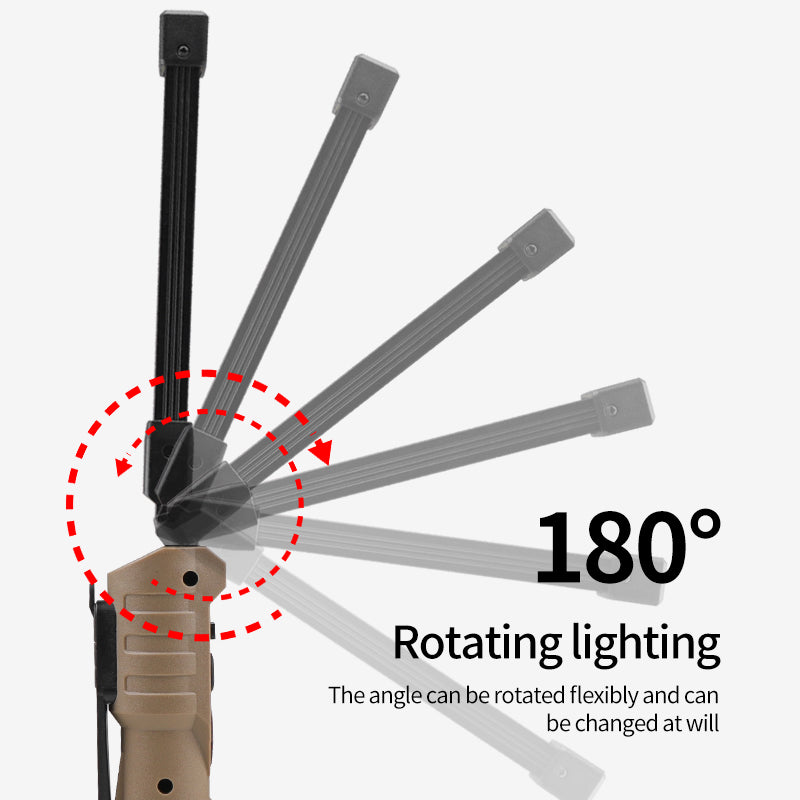 Magnetic Dual-Sided COB Folding Work Light