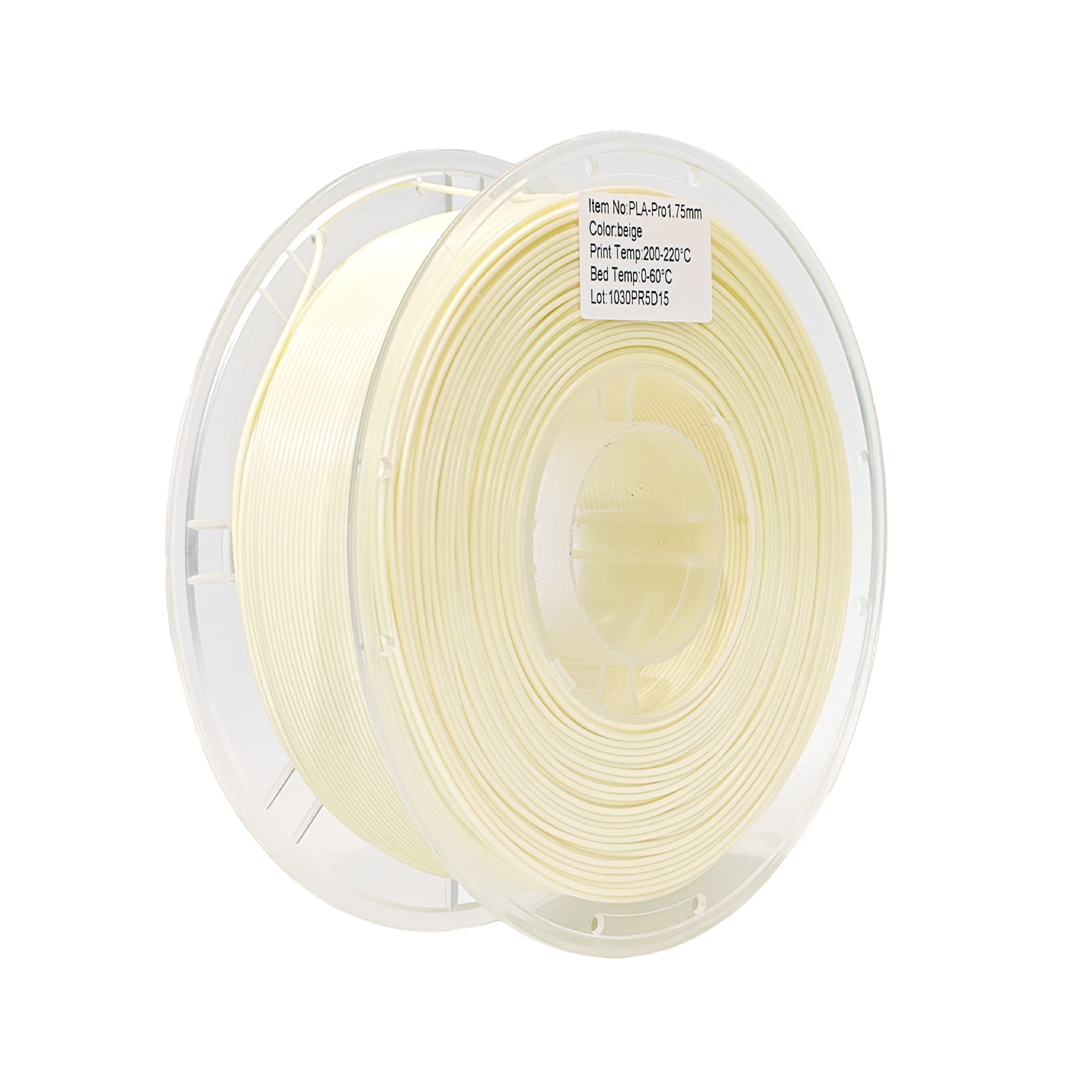 PLA-Pro3D printing consumption