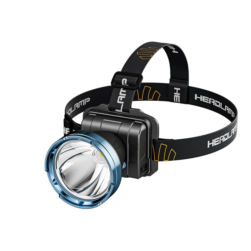 Rechargeable Headlamp - Motion Sensor, Super Bright, Waterproof, Long Lasting