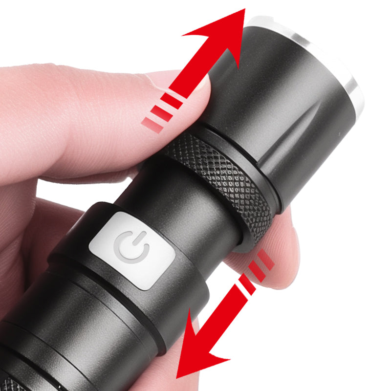 White Laser Pocket Flashlight