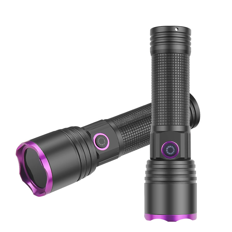 High-Power UV365 Flashlight for Pet Stains & Anti-Counterfeit