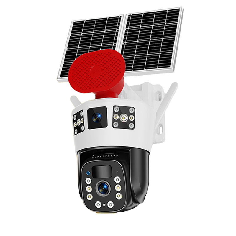 3-View Solar Outdoor Camera