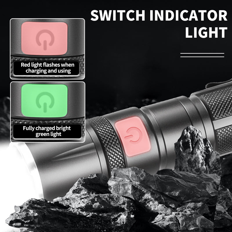 White Laser Pocket Flashlight