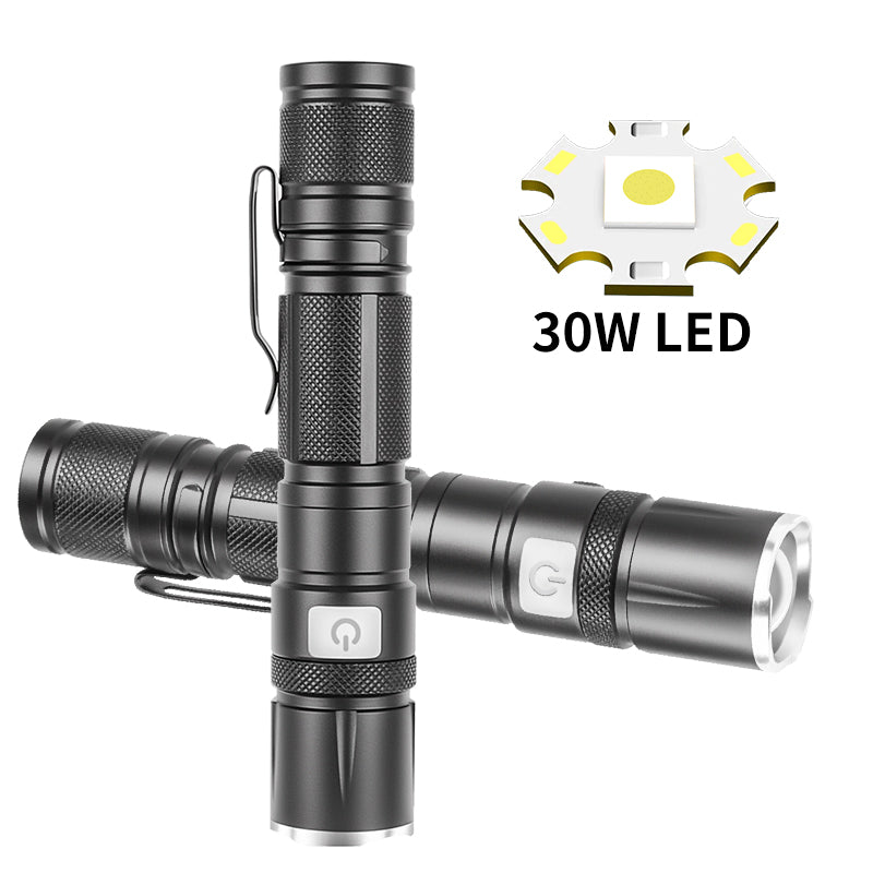 White Laser Pocket Flashlight