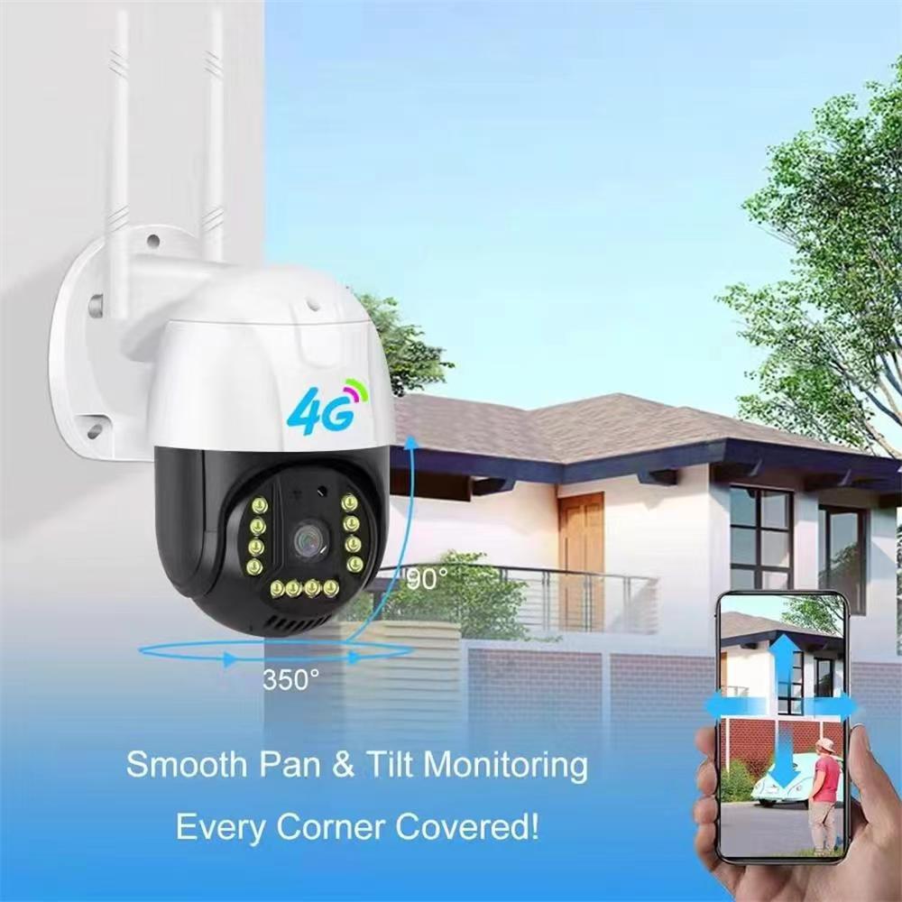 4G Outdoor Rotating Smart Camera (Full-Color Night Vision)