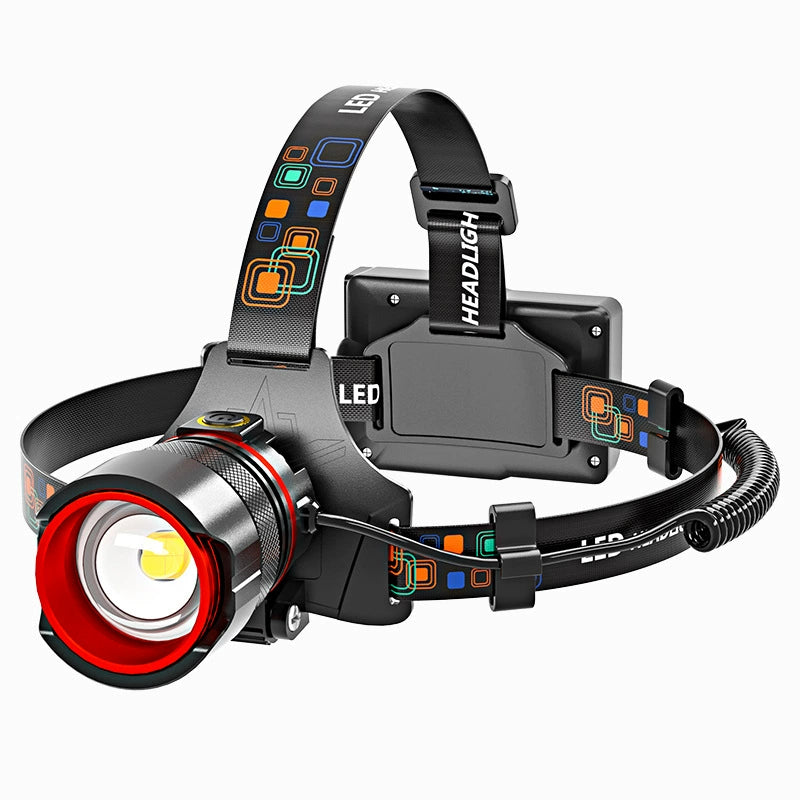 T45 Emergency Sensor Zoom Headlamp with Warning Light