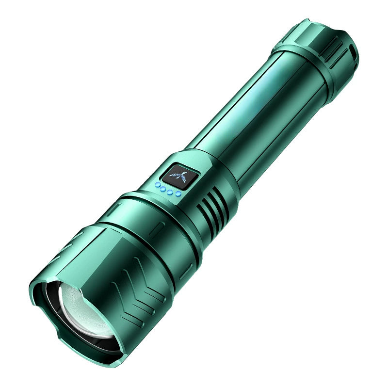 Focused laser flashlight
